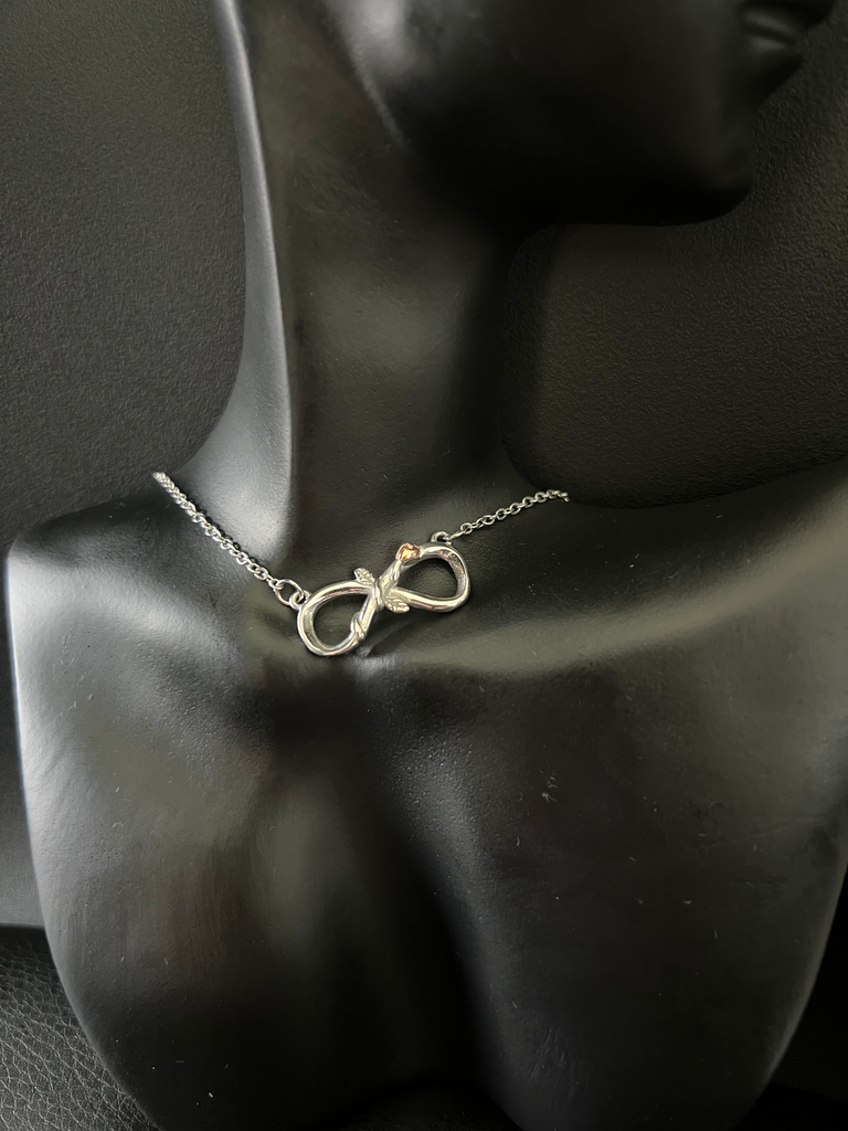 [KDF0031WEB] Collier infini rose